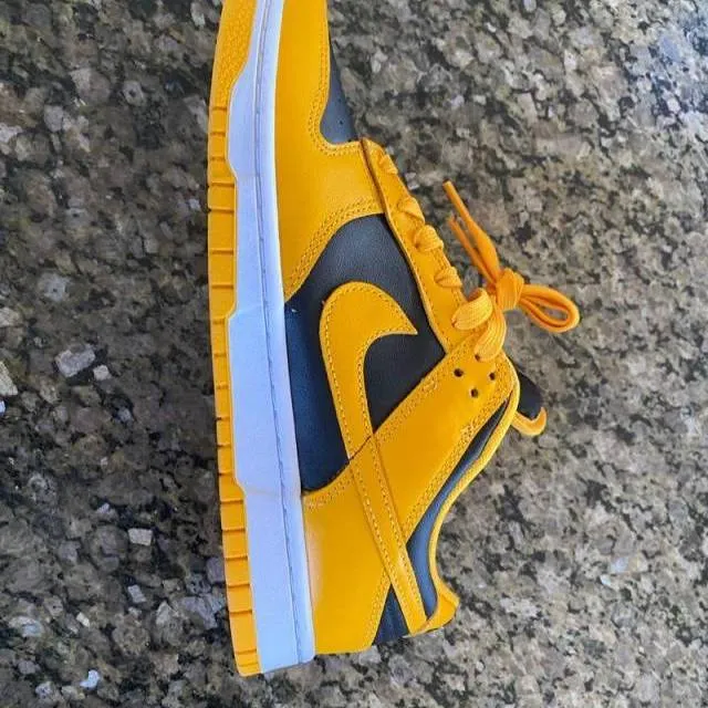 Nike dunk low championship goldenrod