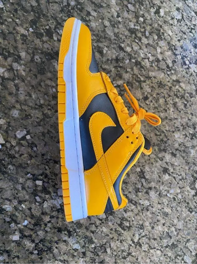 Nike dunk low championship goldenrod