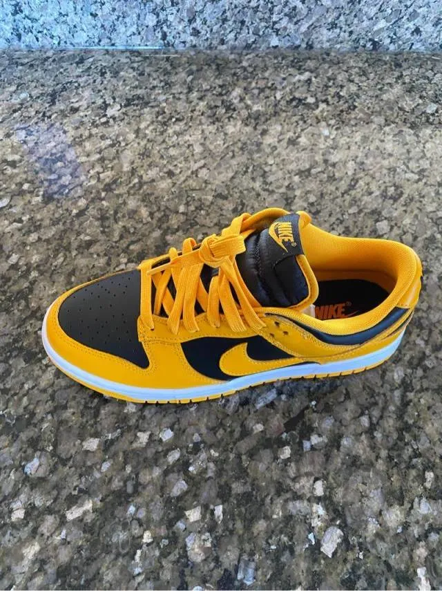 Nike dunk low championship goldenrod