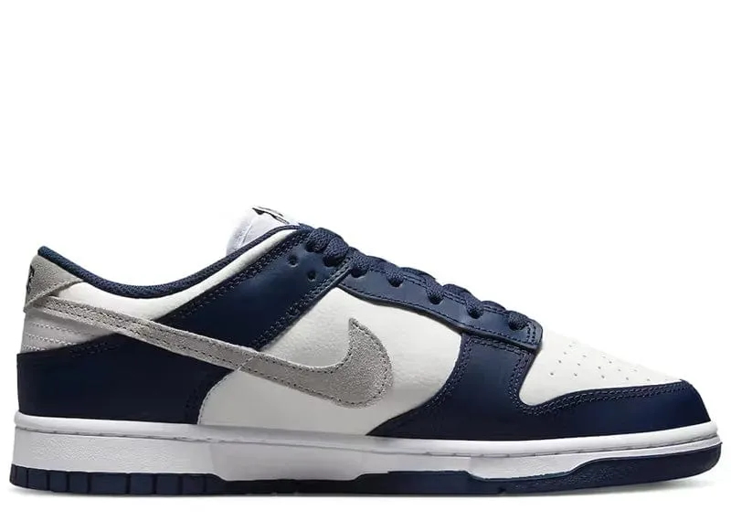 Nike Dunk Low Summit White Midnight Navy