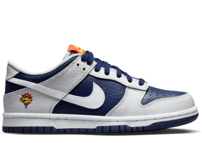 Nike Dunk Low UV Reactive Photon Dust Midnight Navy (GS)