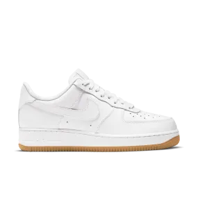 Nike - Men - Air Force 1 '07 - White/Light Brown