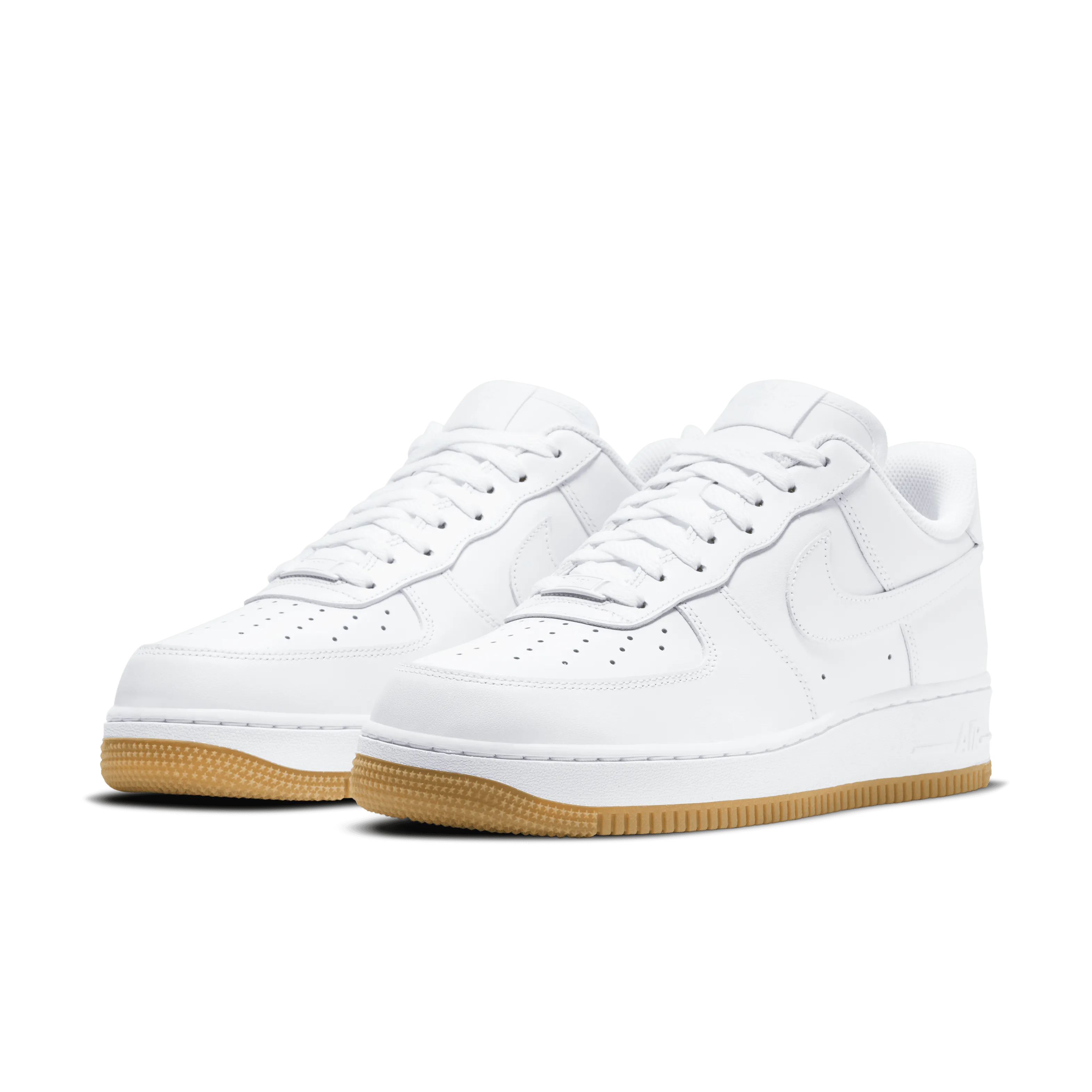 Nike - Men - Air Force 1 '07 - White/Light Brown