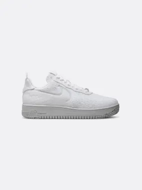 Nike - Men - Air Force 1 Crater Flyknit - White/Platinum Tint