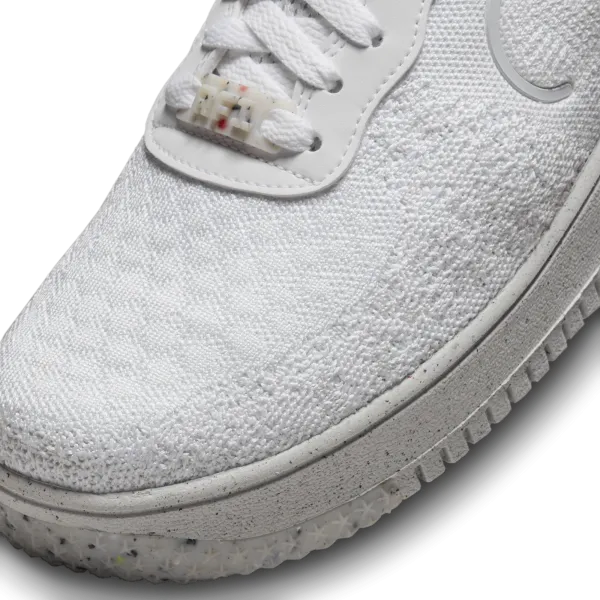 Nike - Men - Air Force 1 Crater Flyknit - White/Platinum Tint