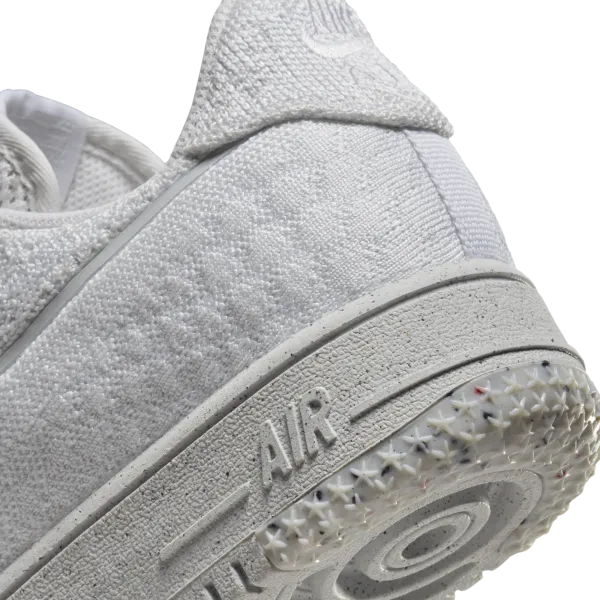 Nike - Men - Air Force 1 Crater Flyknit - White/Platinum Tint