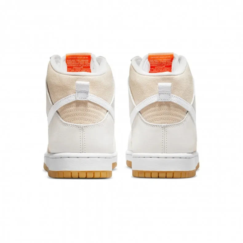 Nike SB Dunk High Pro ISO 'Orange Label Collection' (Natural/White-Natural-Natural)