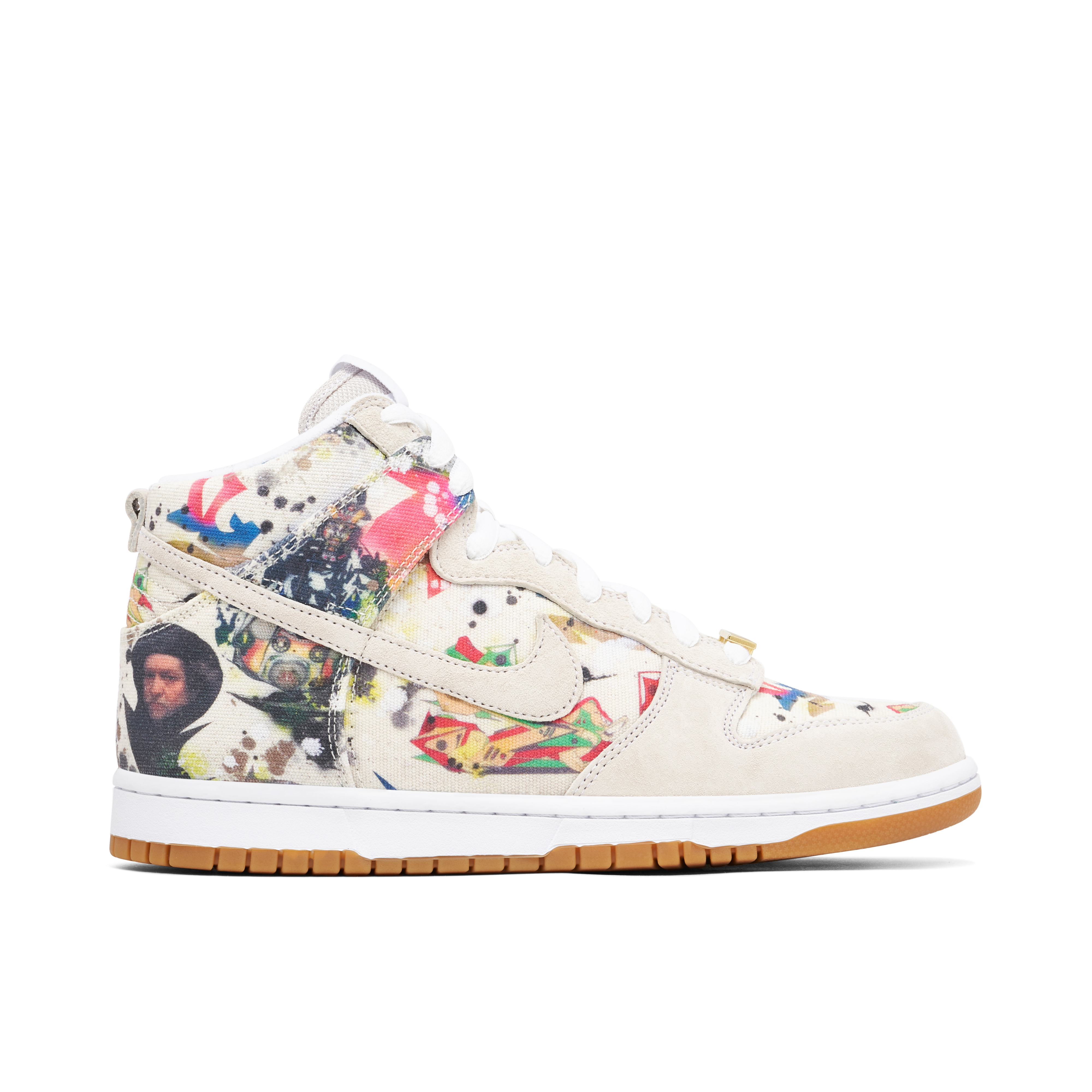 Nike SB Dunk High x Supreme Rammellzee | FD8779-100 | Laced