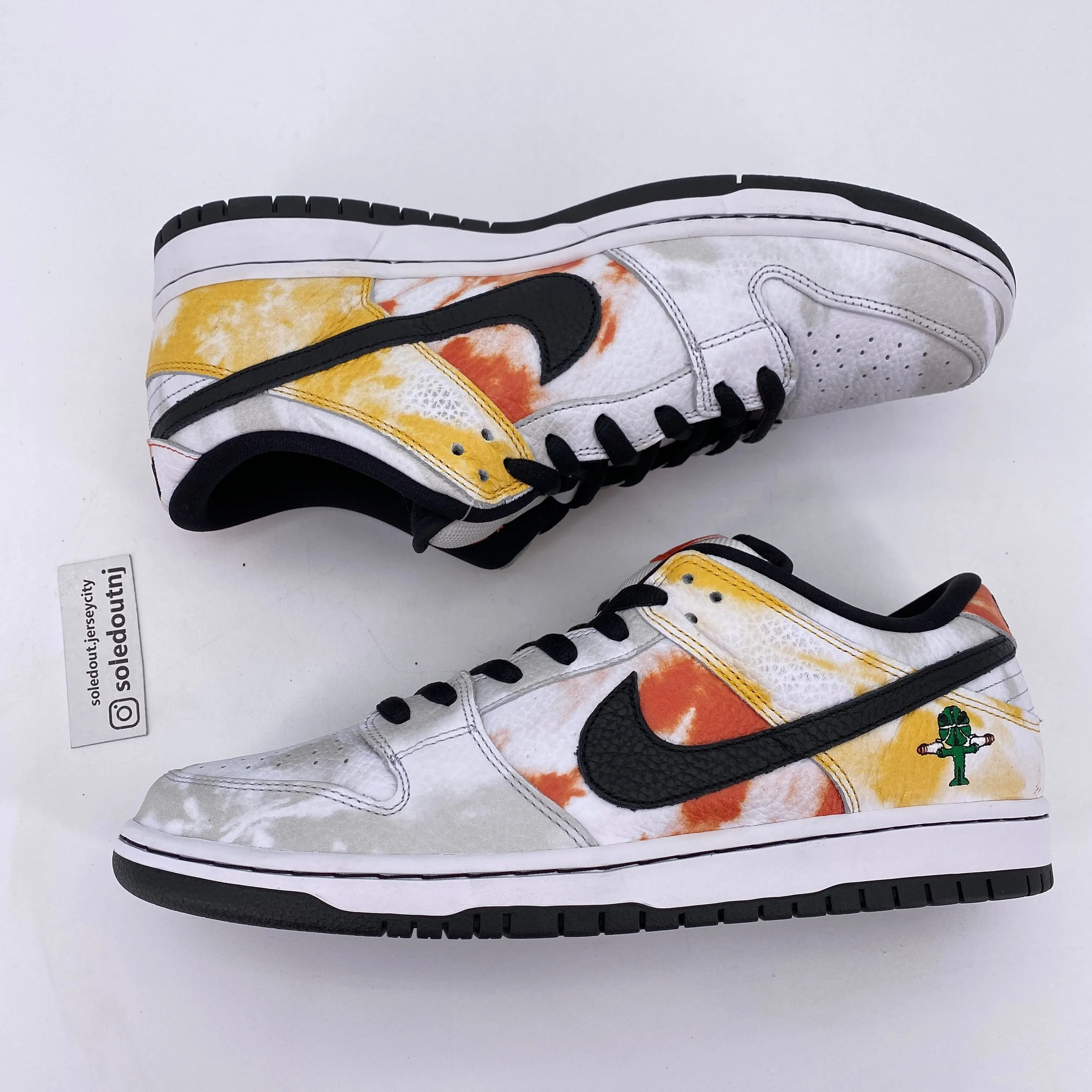 Nike SB Dunk Low Tie Dye White 2019 New Size 11.5