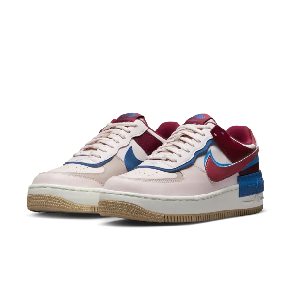 Nike - Women - Air Force 1 Shadow - Pink/Rust/Fossil Stone