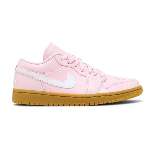 Nike Women's Air Jordan 1 Low (Arctic Pink Gum/ White/ G...