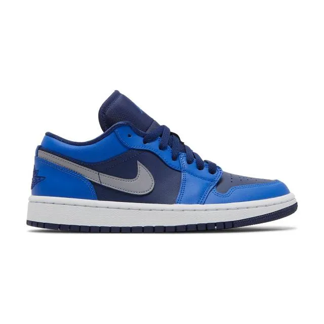 Nike Women's Air Jordan 1 Low (Game Royal/ Blue Void/ Wh...