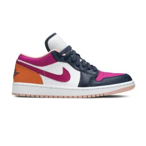 Nike Women's Air Jordan 1 Low SE (Mismatched Multicolor/...