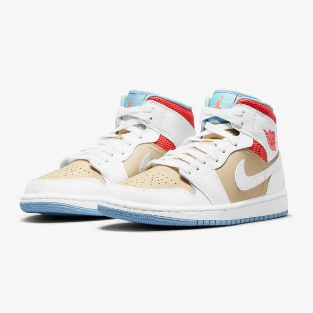 Nike Women's Air Jordan 1 Mid SE (Mother's Day/ Sesame/ ...