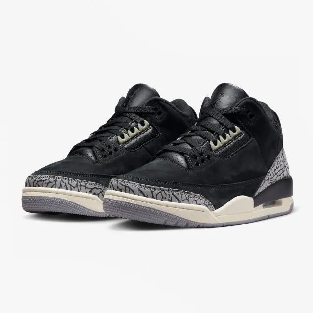 Nike Women's Air Jordan 3 Retro (Off Noir/ Black/ Coconu...