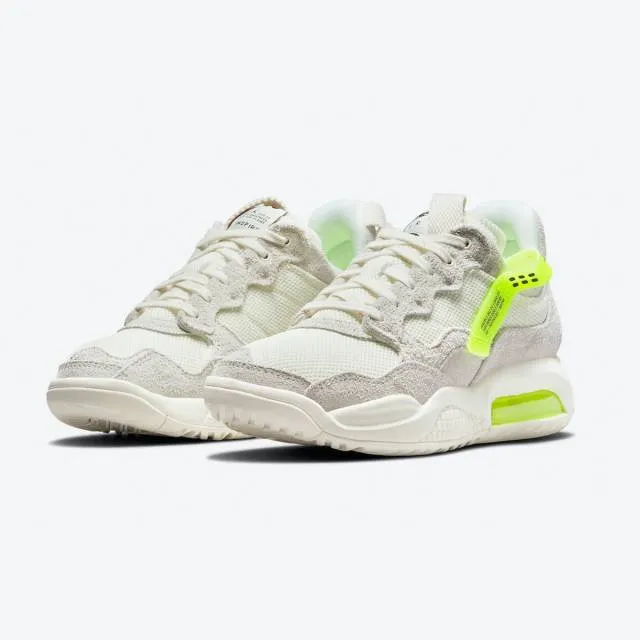 Nike Women's Air Jordan MA2 (Pale Ivory/ Black/ Volt/ Gr...