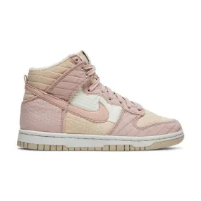 Nike women's dunk high lx next nature (toasty pink oxford/ pearl