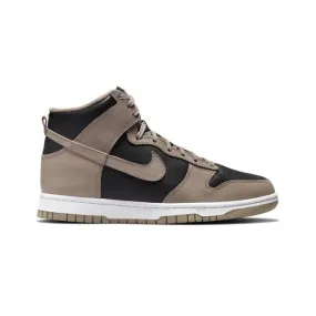 Nike women's dunk high (moon fossil/ black/ moon fossil/ black) s