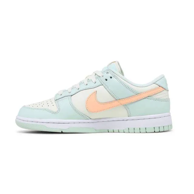 Nike women's dunk low (barely green/ sail/ crimson tint/ barely g