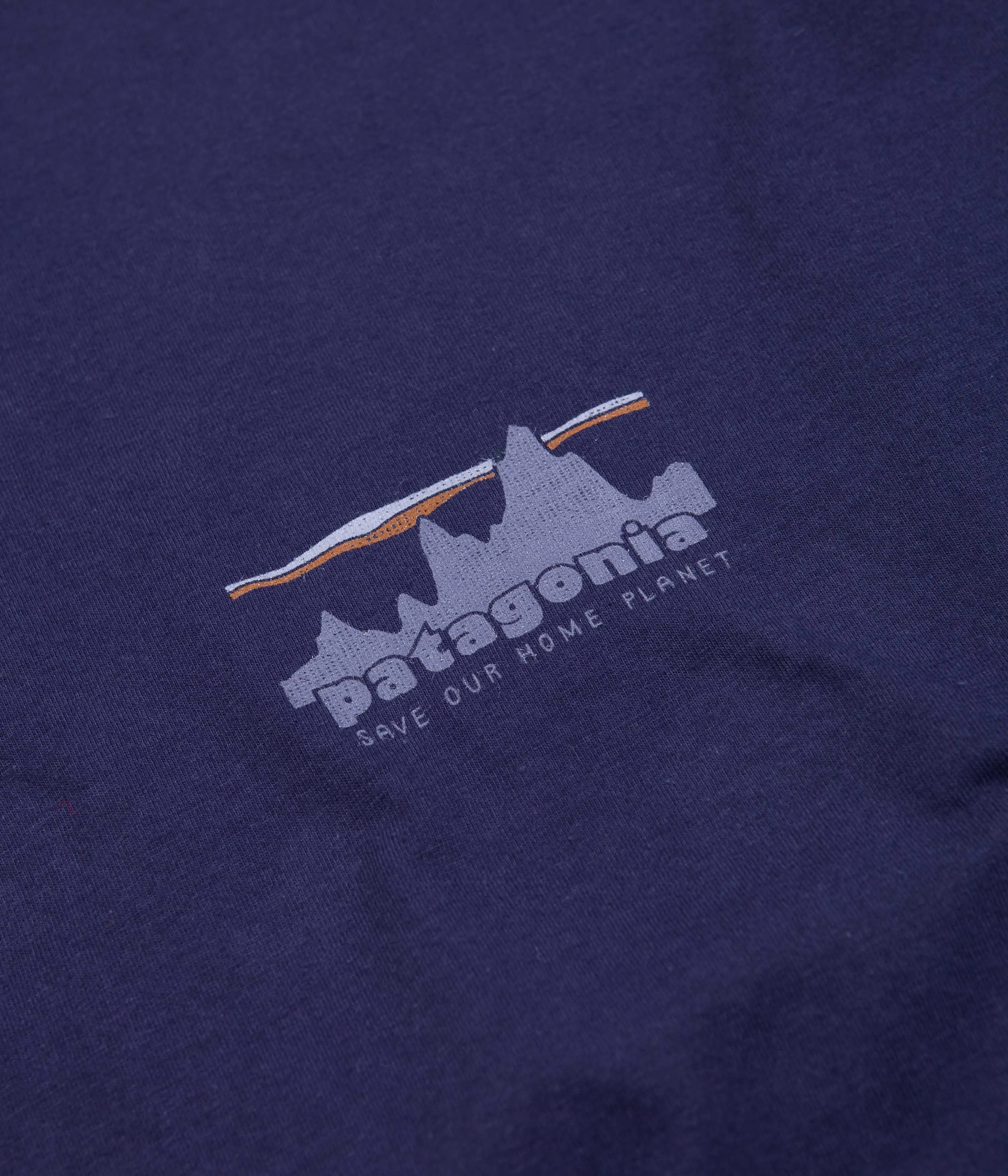 Patagonia 73 Skyline Organic T-Shirt - Sound Blue