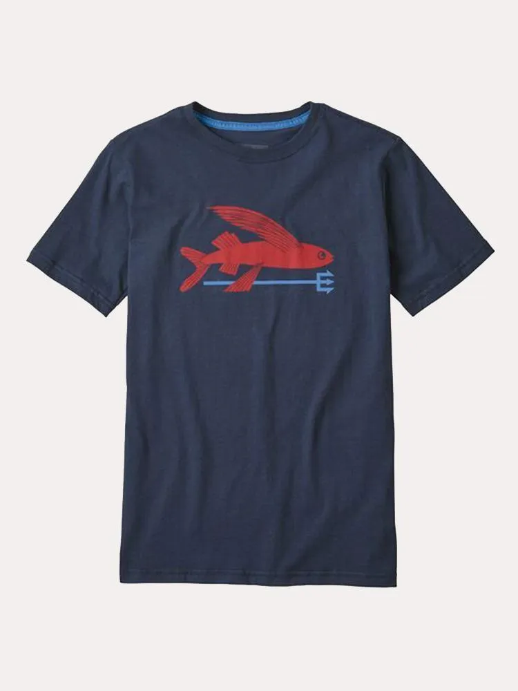     PATAGONIA  Boys' Flying Fish Organic T Shirt    