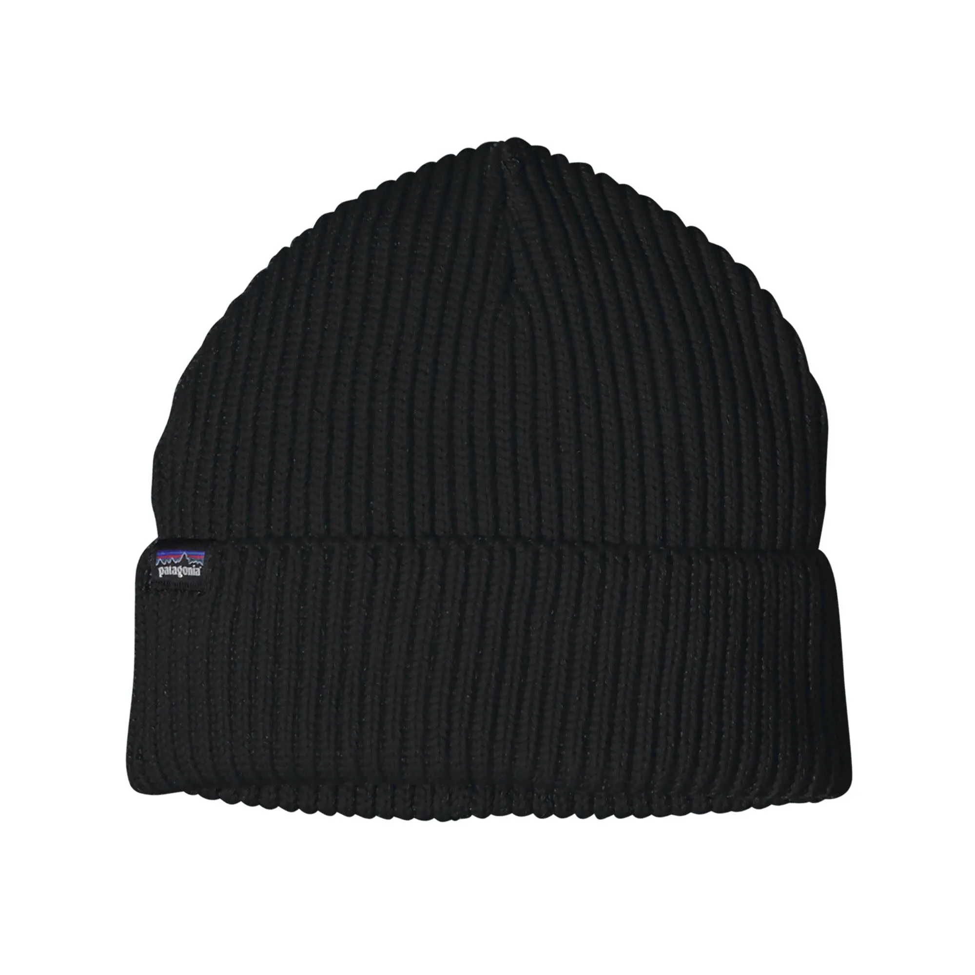 Patagonia Fisherman's Rolled Beanie Black | Buy Patagonia Fisherman's Rolled Beanie Black here | Outnorth