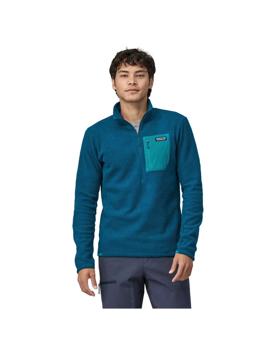 Patagonia, M's R1 Air Zip Neck