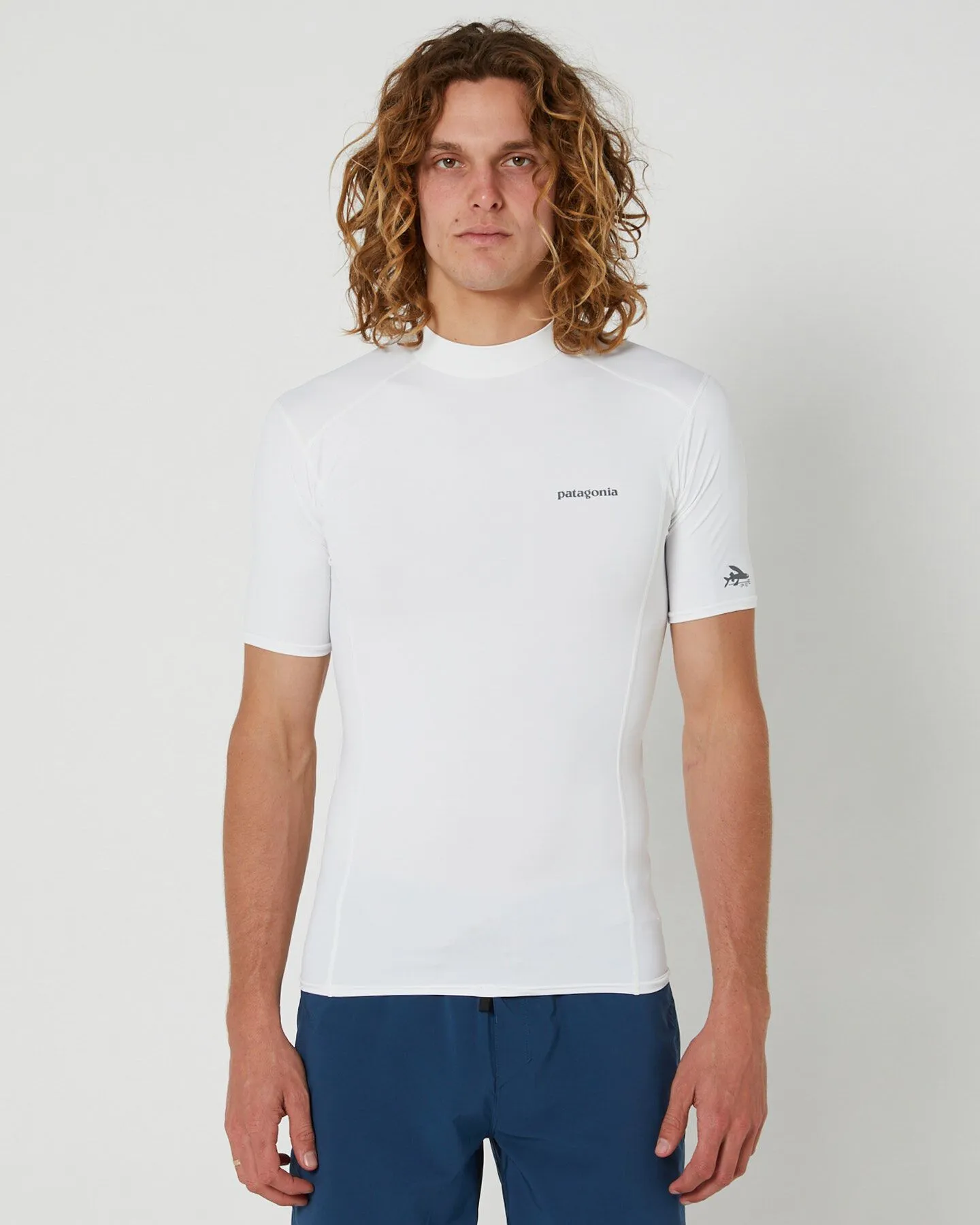 Patagonia Mens Ss Ro Top - White | SurfStitch