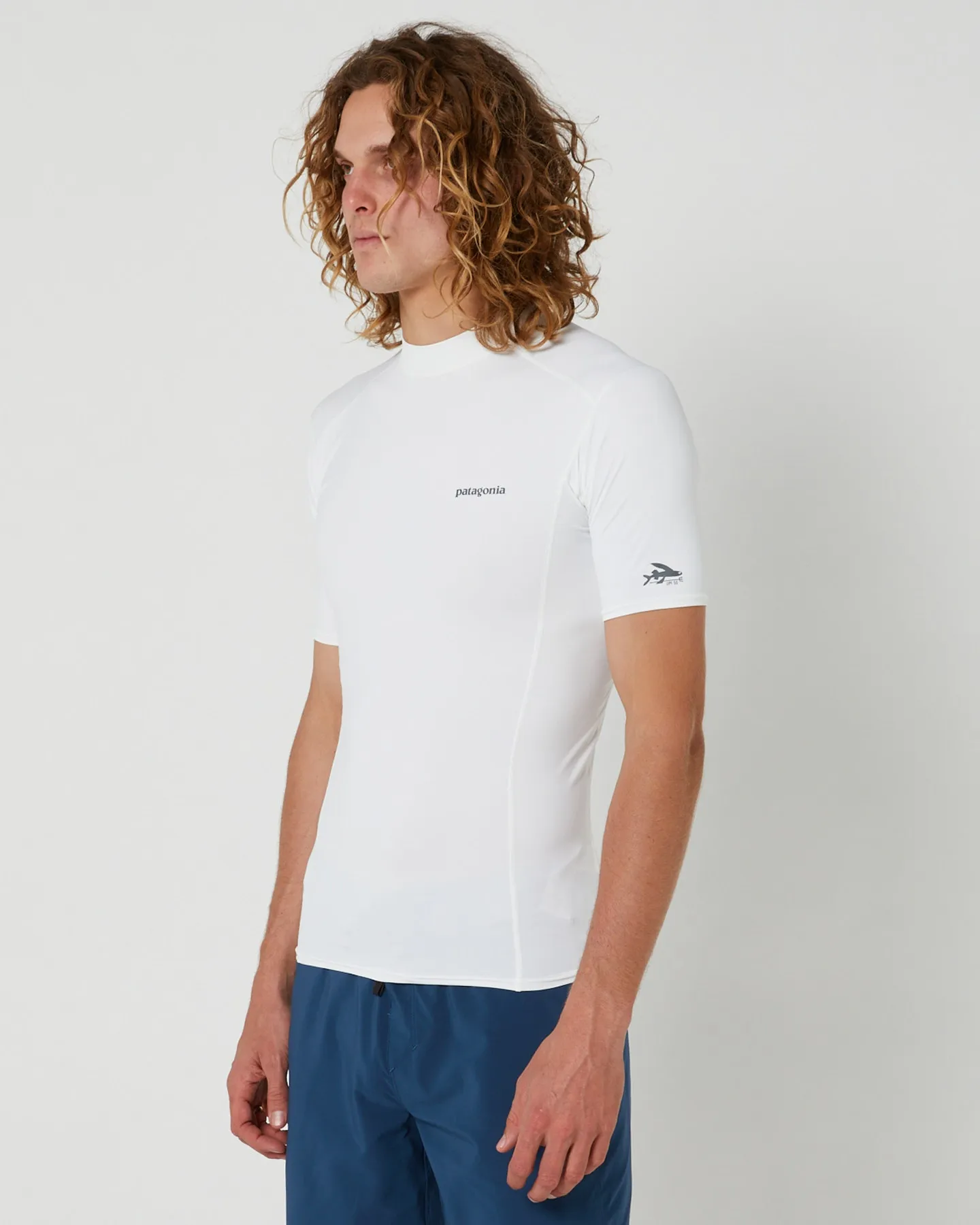 Patagonia Mens Ss Ro Top - White | SurfStitch