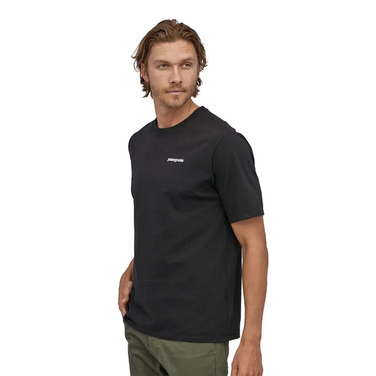 Patagonia - M's P-6 Logo Responsibili-Tee - Black-