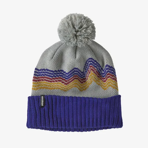 Patagonia Powder Town Beanie - Ridge Rise / Sleet Green