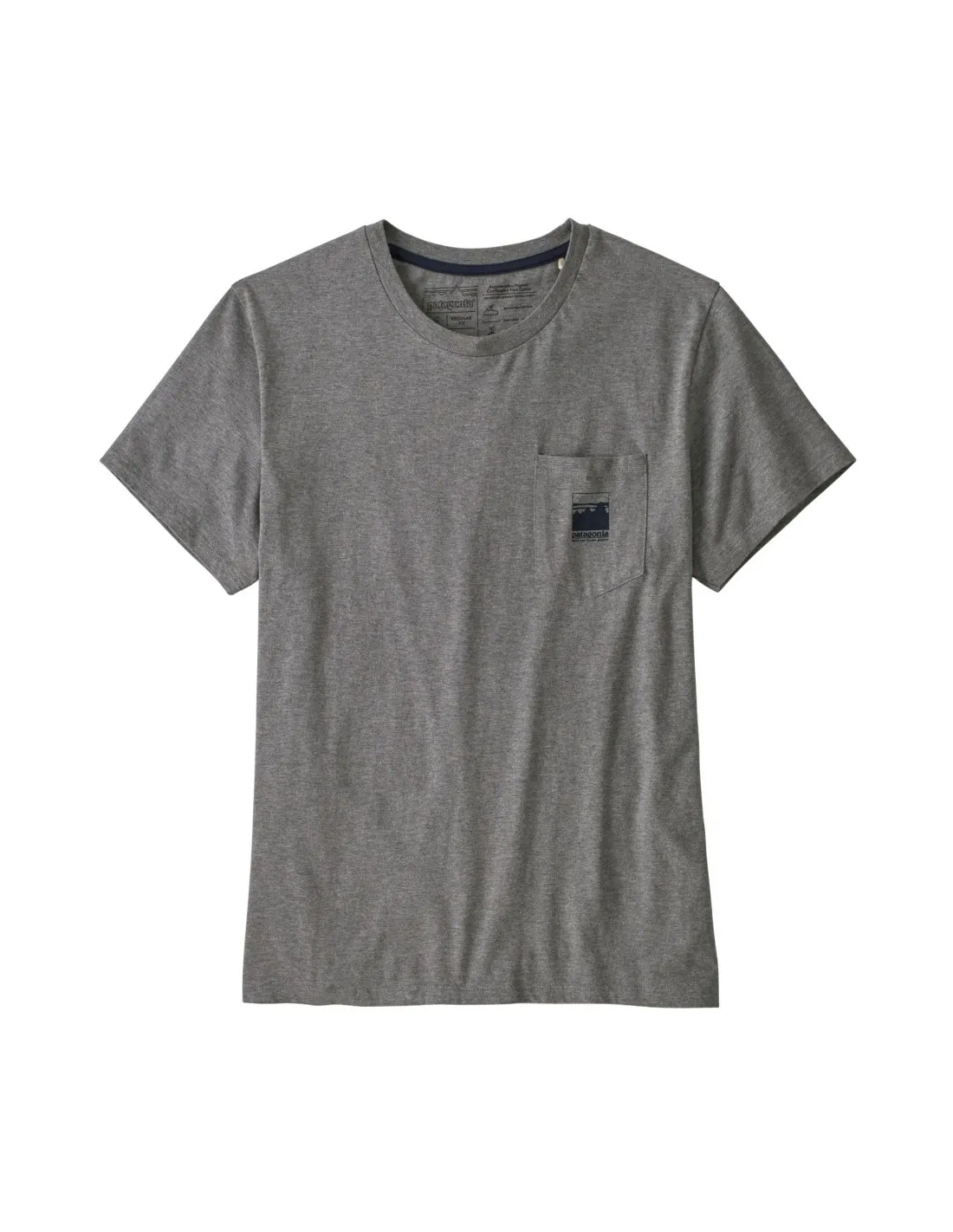 Patagonia, W's Alpine Icon Regenerative Organic Cotton Pocket T-Shirt