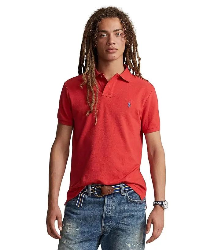 Polo Ralph Lauren Custom Slim Fit Mesh Polo Shirt Men's