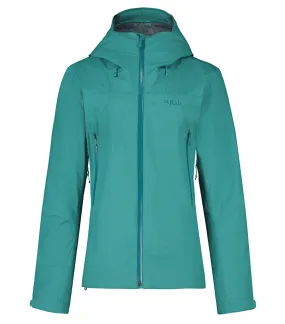 Rab - Women's Arc Eco Jacket - Storm Green | Women's Waterproofs UK