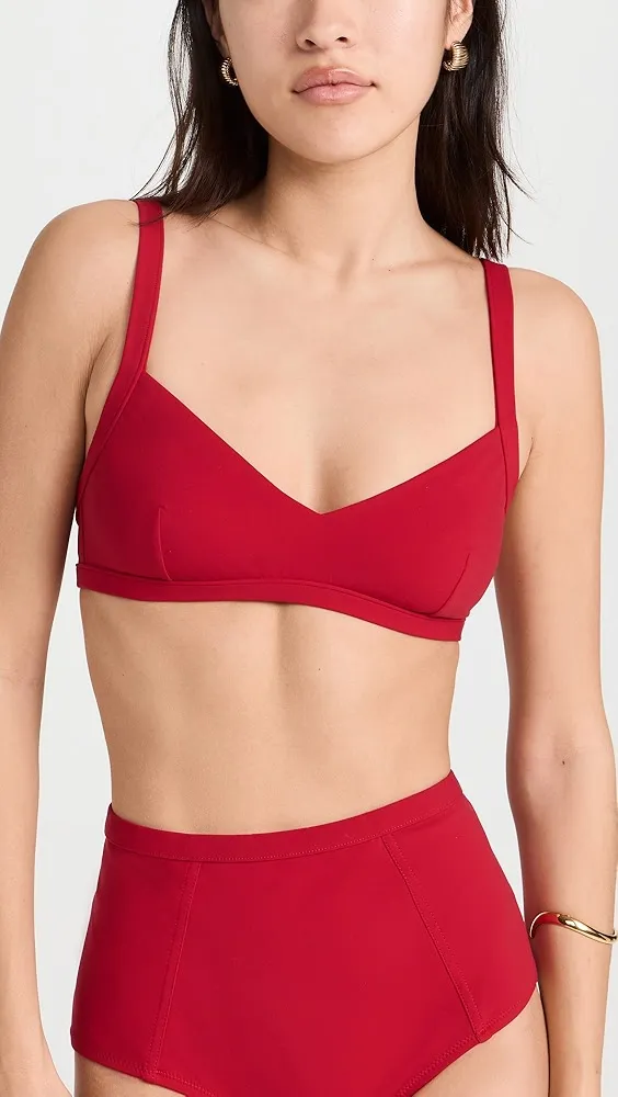 Reformation   Soleil Bikini Top 