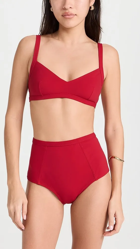 Reformation   Soleil Bikini Top 