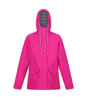 Regatta Womens/Ladies Bayarma Lightweight Waterproof Jacket (Neon Pink) - UTRG6781