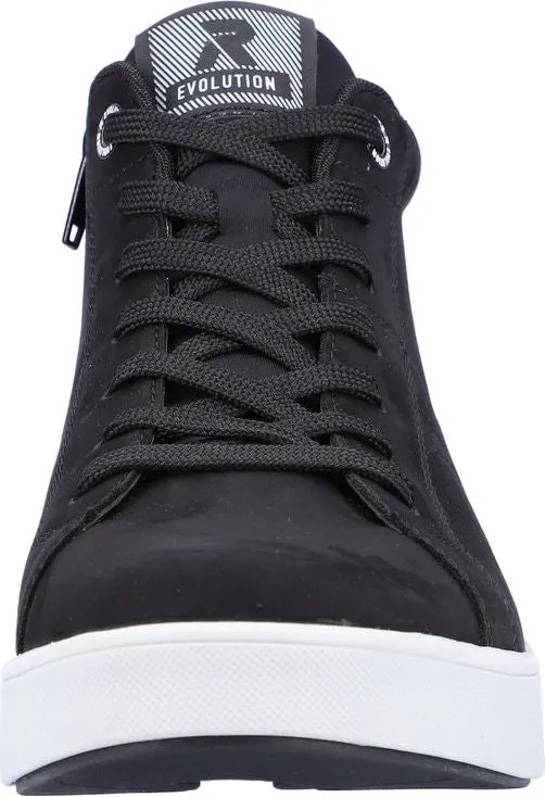 Rieker Black Lace Up Ankle Boot