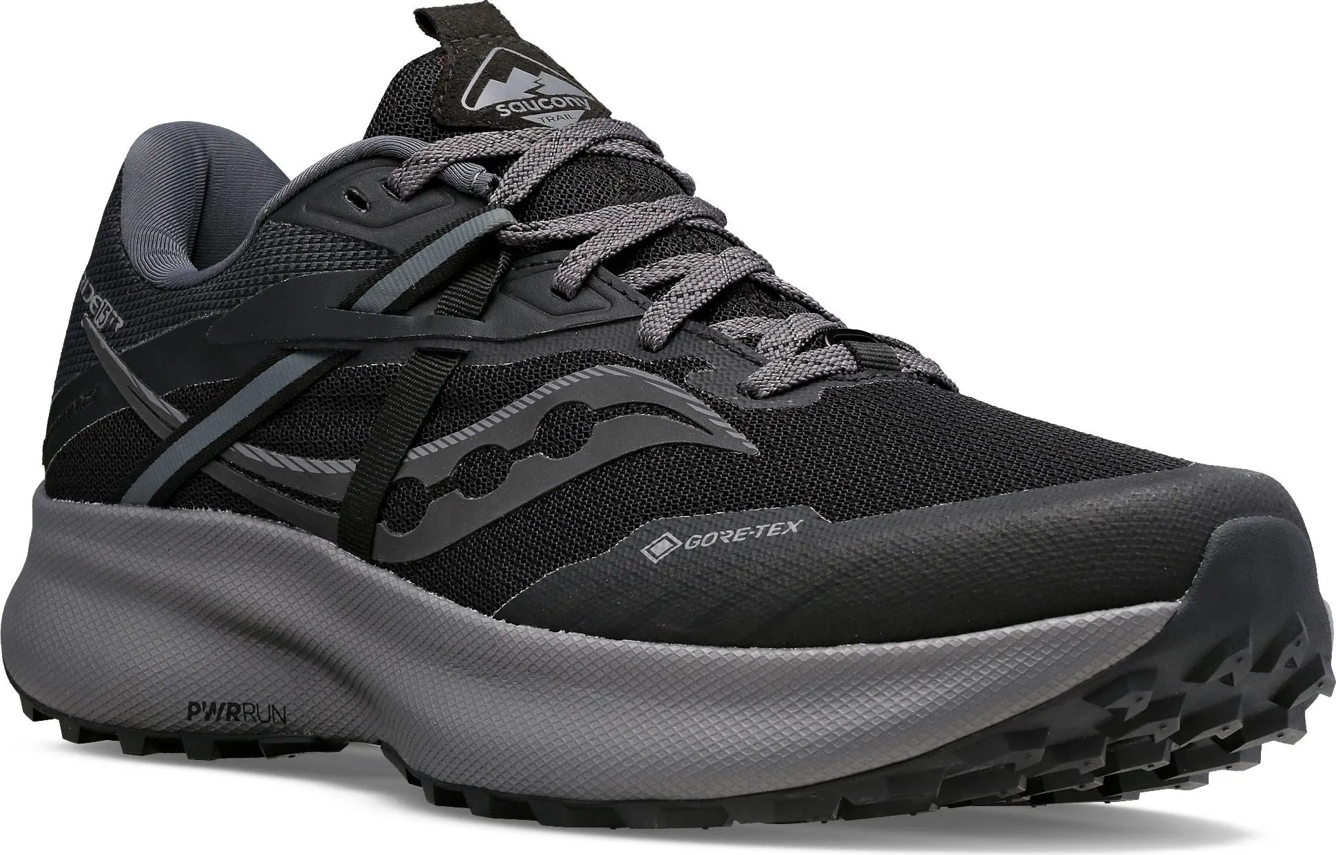 Saucony Ride 15 TR GTX Black/Charcoal