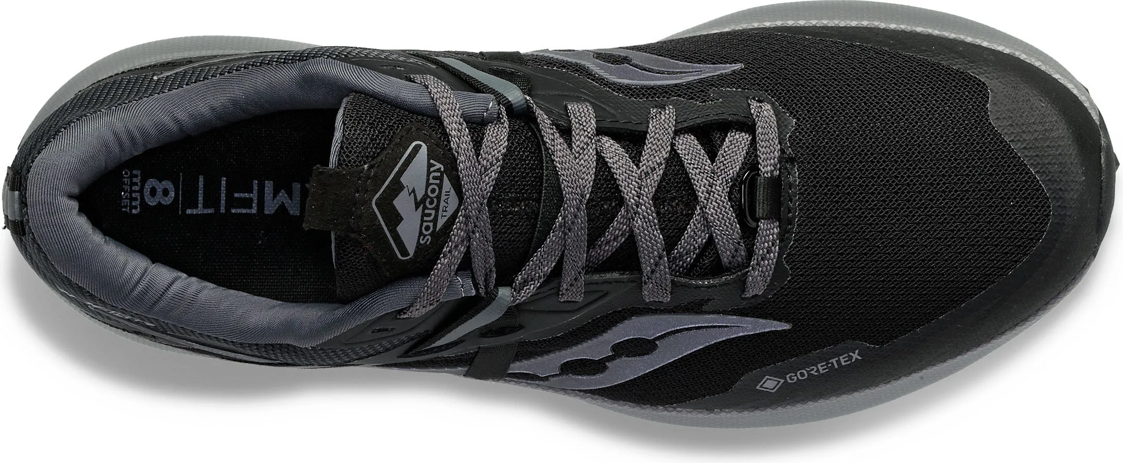 Saucony Ride 15 TR GTX Black/Charcoal