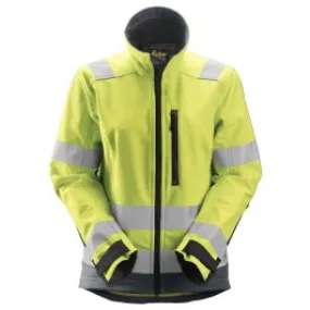 Snickers 1237 AllroundWork, Women's High-Vis Softshell Jacket, Class 2/3 