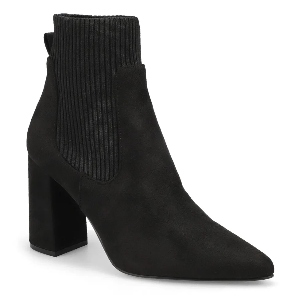 Soft Moc Womens Revenge Ankle Boot - Black