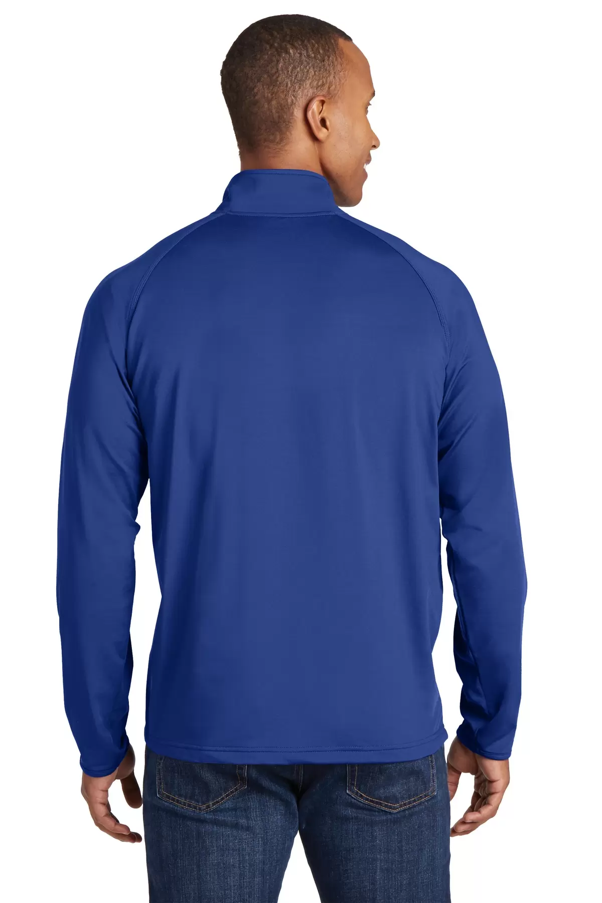 Sport Tek TST850 Sport-Tek Tall Sport-Wick Stretch 1/2-Zip Pullover SKU: TST850