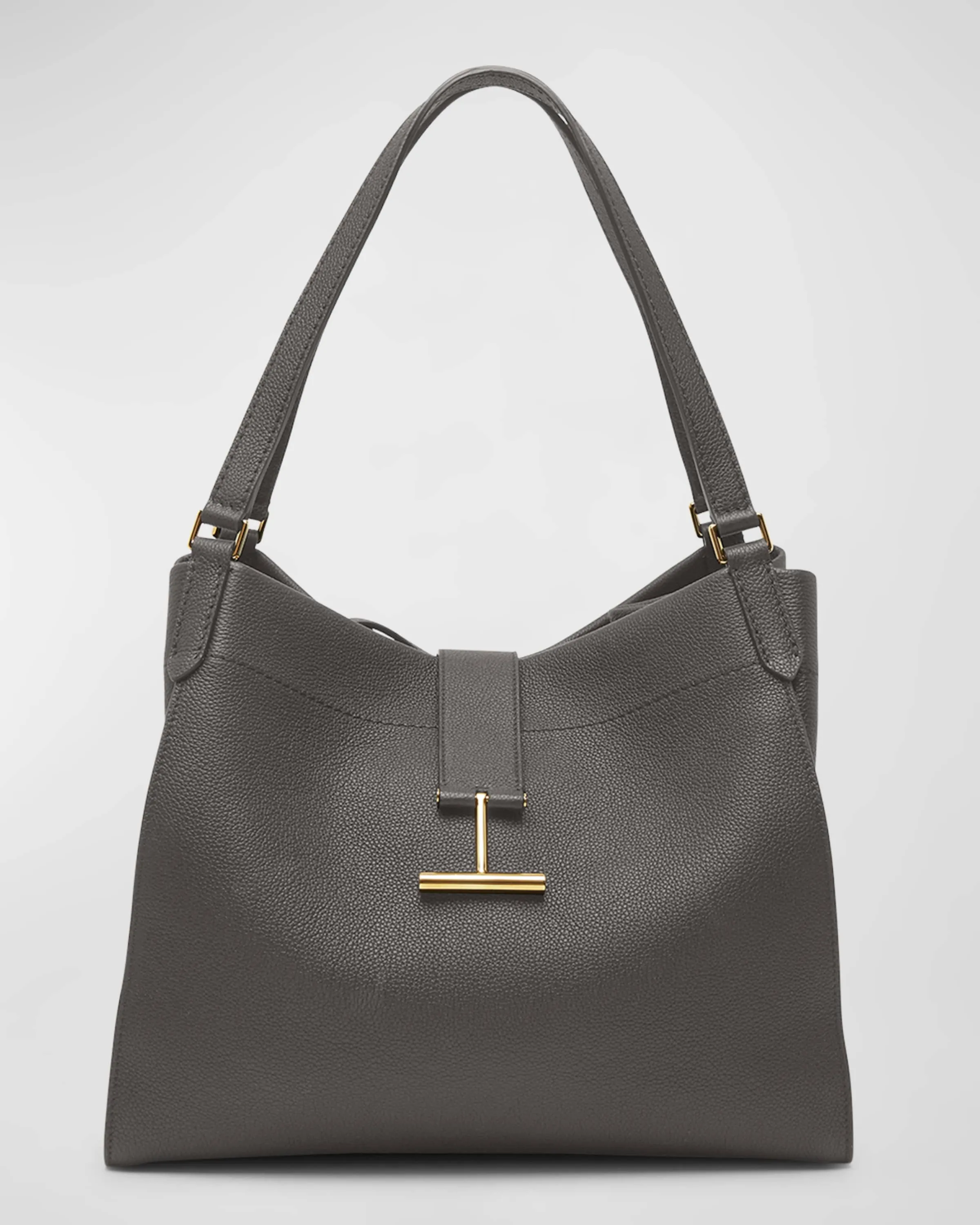 Tara Large Tote in Grained Leather