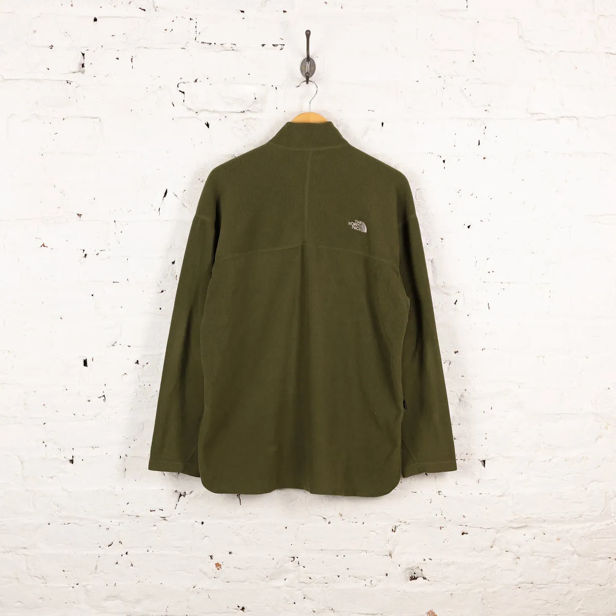 The North Face 1/2 Zip Fleece - Green - L