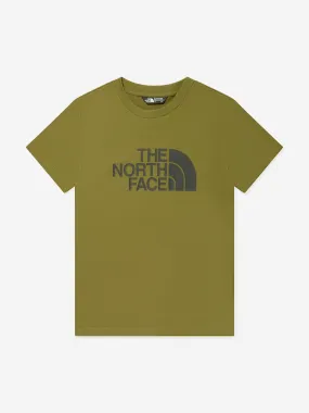 The North Face Boys Easy T-Shirt in Green