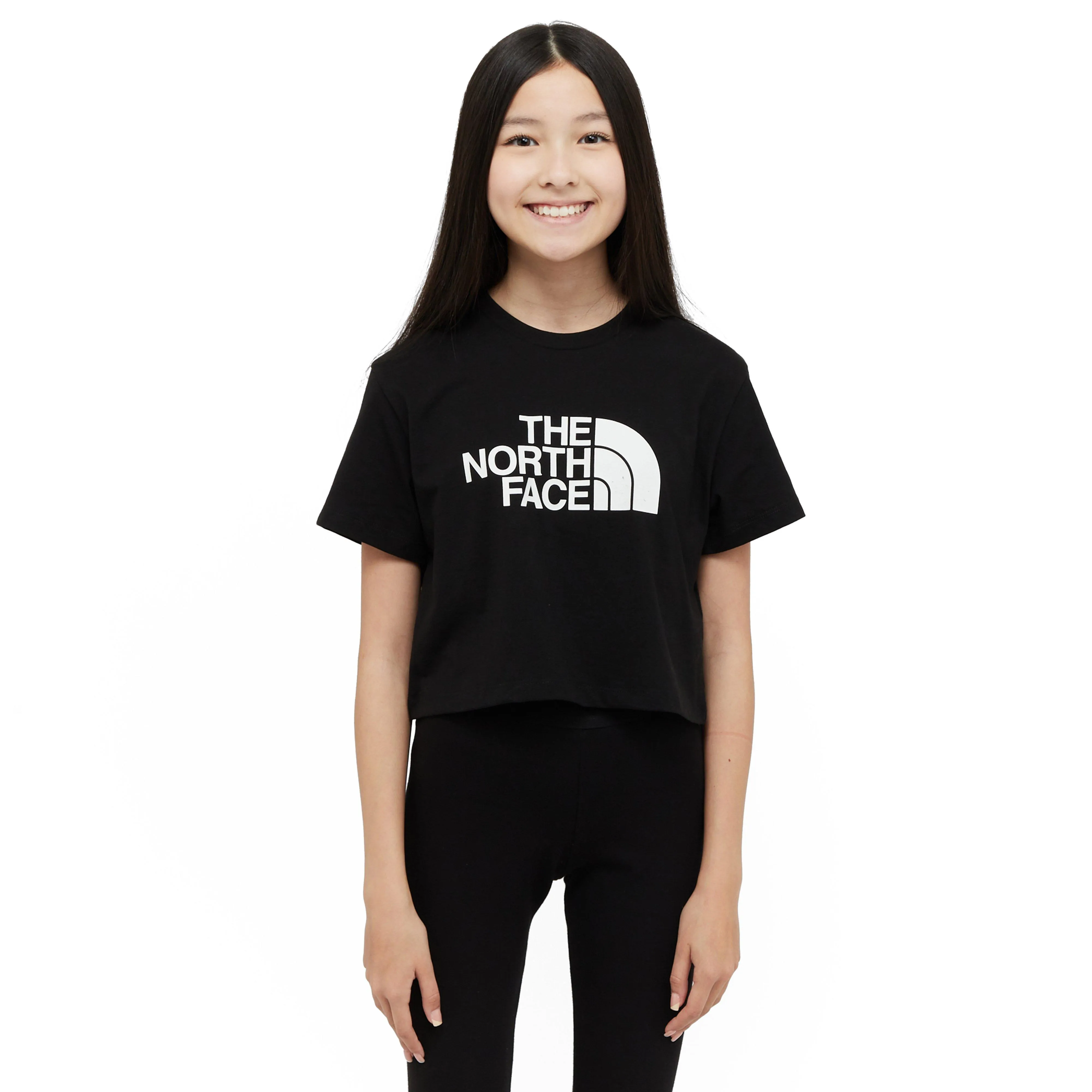 The North Face Kids' Cropped Easy T-Shirt | Ultimate Outdoors