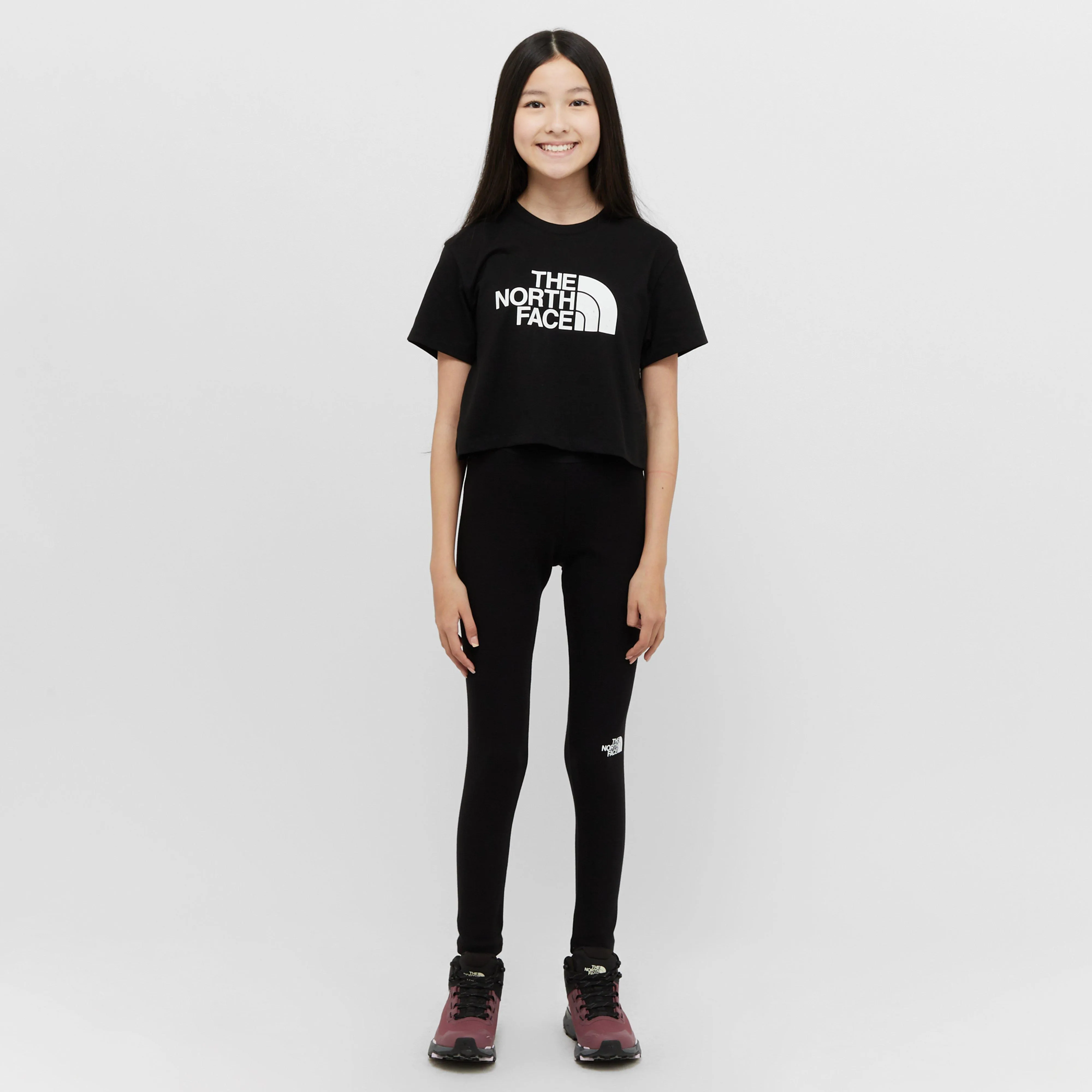 The North Face Kids' Cropped Easy T-Shirt | Ultimate Outdoors