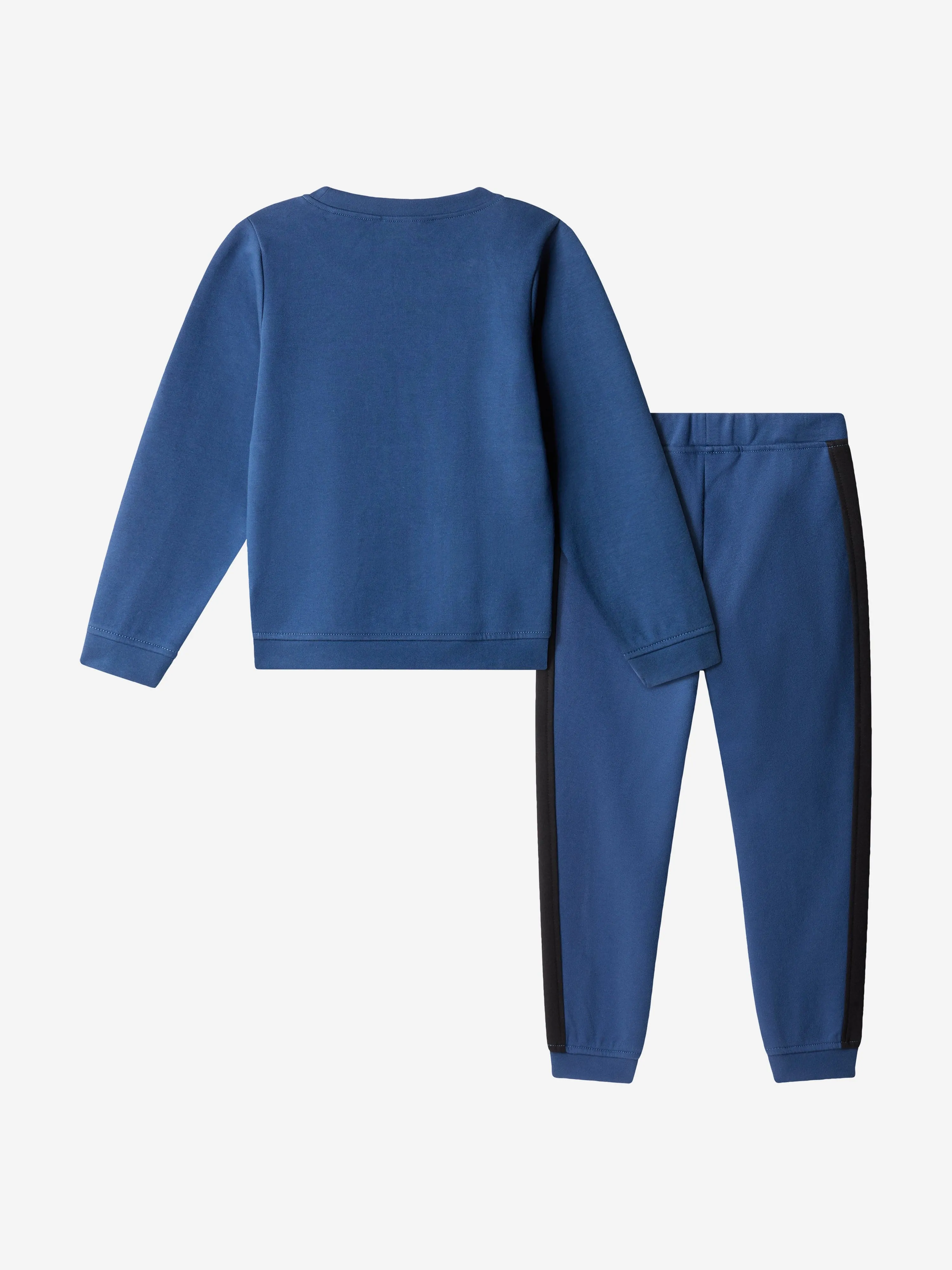 The North Face Kids TNF Tech Crew Tracksuit in Blue