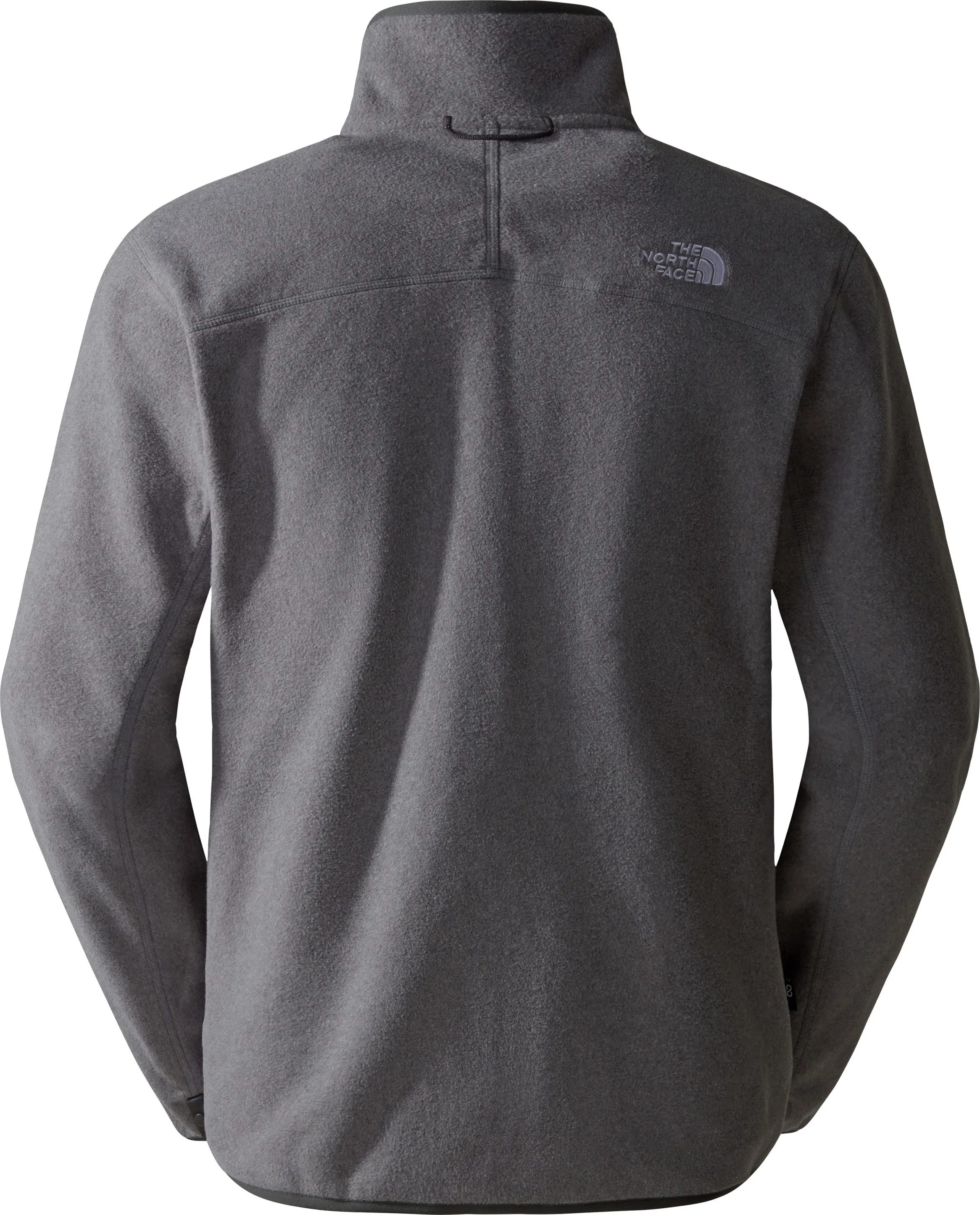 The North Face Men's 100 Glacier Full-Zip Fleece TNF Medium Grey Heather | Buy The North Face Men's 100 Glacier Full-Z